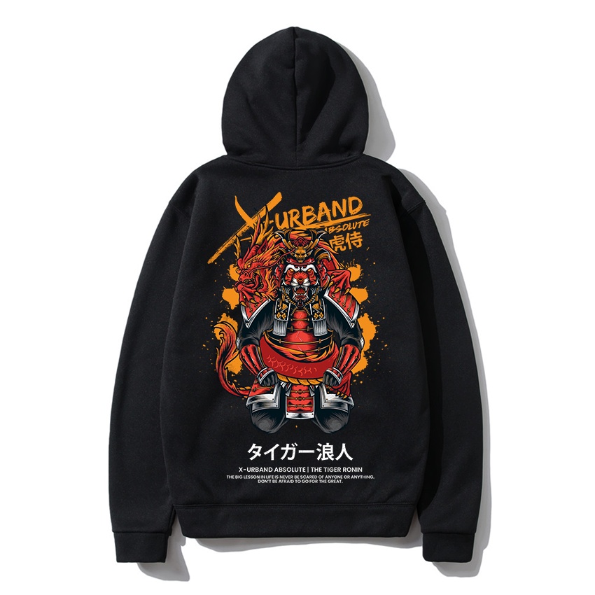 Dhozen Pullover Hoodie Tiger Ronin A192
