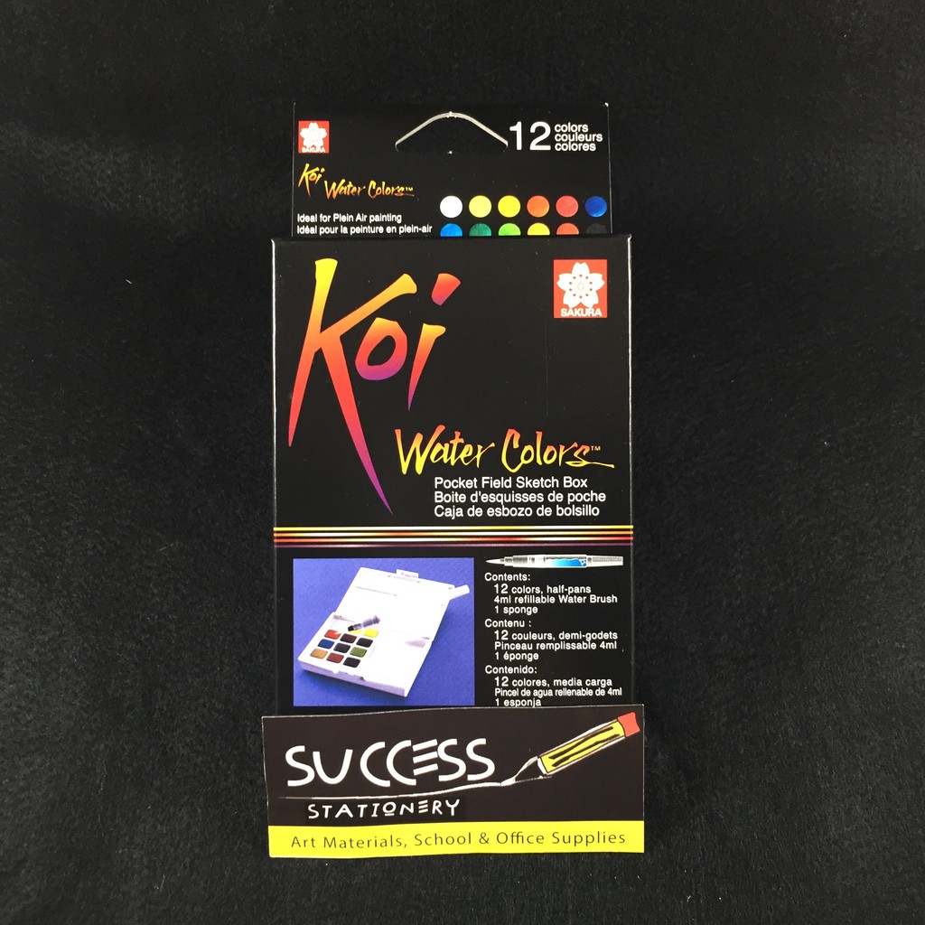 

SAKURA KOI WATER COLOR POCKET XNCW12H