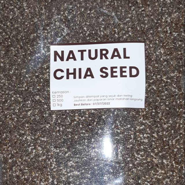 

Premium natural chia seed ,500gr