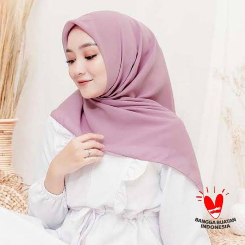 JILBAB SEGI EMPAT BELLA SQUARE / JILBAB SEGI EMPAT POLOS / JILBAB SEGI4