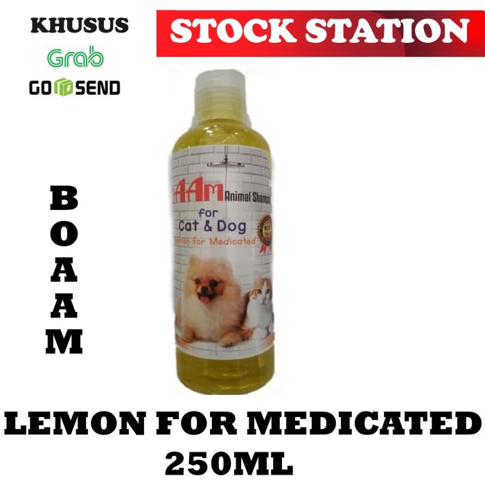 Shampoo BOAAM Lemon 250ml (GRAB/GOSEND)