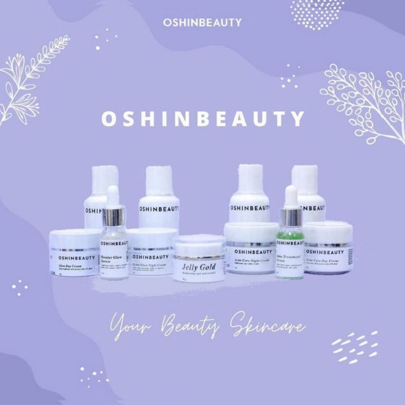 OSHIN BEAUTY SKINCARE ACNE & GLOW (ECER) - FREE GIFT