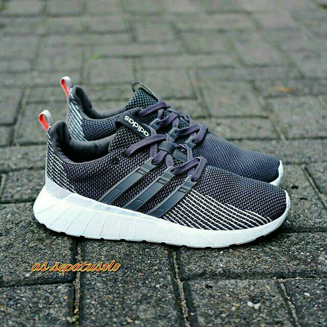 ADIDAS QUESTAR FLOW BLACK WHITE