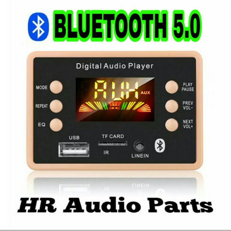 Kit Mp3 Bluetooth Stereo Mode Repeat Equalizer USB TF Radio FM New