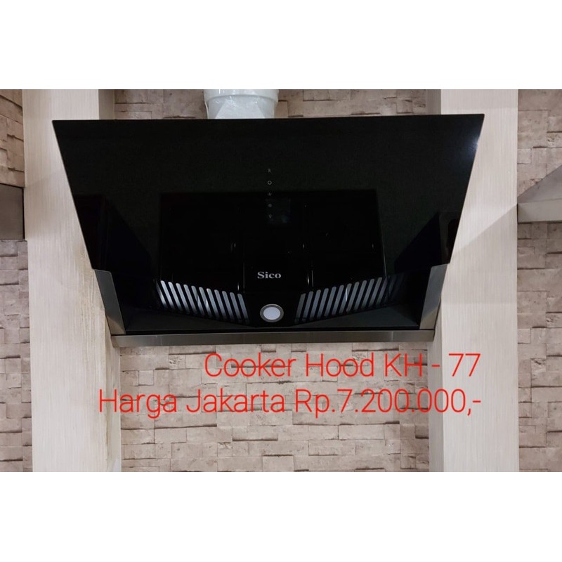 SICO COOKER HOOD KH-77/ALAT PENGHISAP ASAP DAPUR BY SICO