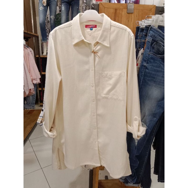 Kemeja cream cewek CARDINAL Girl ORIGINAL 100% , Kemeja Cewek CARDINAL TERBARU