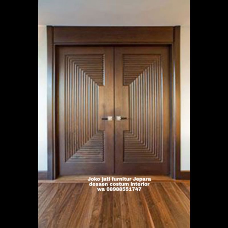 kusen pintu rumah minimalis kupu Tarung