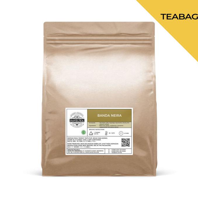 

[[BISA COD]] BANDA NEIRA | Pouch | Haveltea | Teh Rempah | Teh Jahe Indonesia - 30 Eco Tea Bags