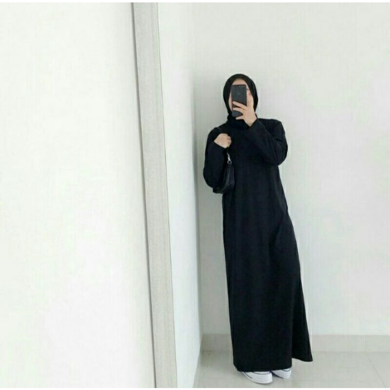 MAIRA_OFFICIALSTORE (BISA COD) Inner Dress Lengan Panjang Manset Gamis