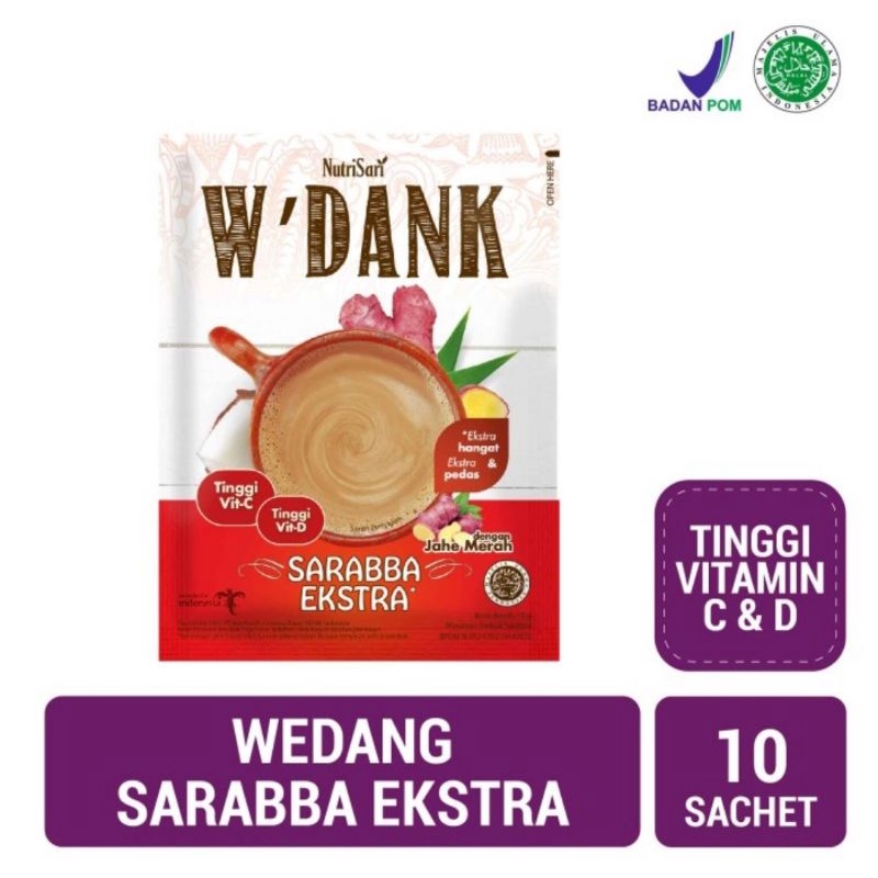

Nutrisari W'Dank Saraba Exstra isi 10 Sachet