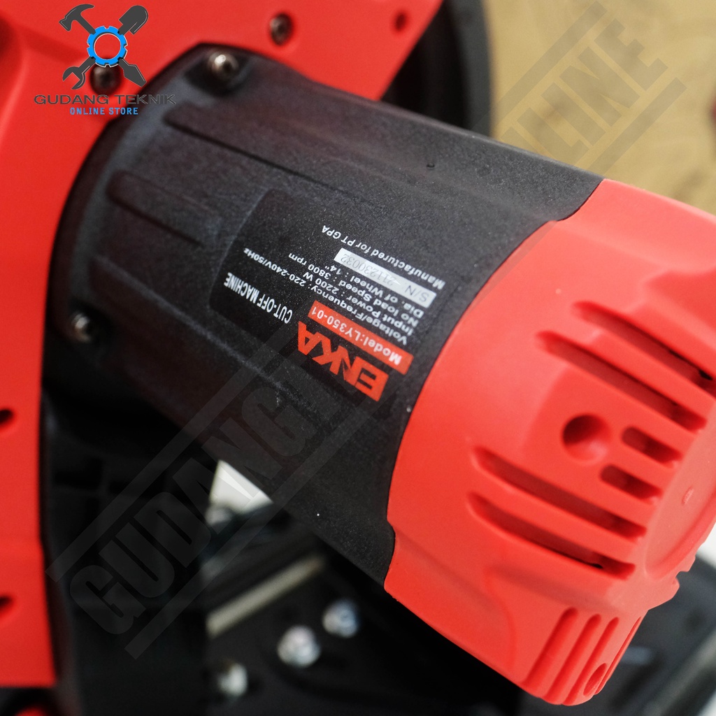 Cut Off Saw Total 14&quot; ENKA LY350-01 / Mesin Potong Besi Total 14 Inch LY 350-01 Mesin Cut Off ENKA