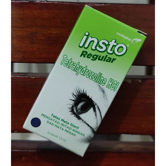 Insto Regular / Insto Dry Eyes / Mengobati Mata Merah / Iritasi Mata Ringan / Mata Kering