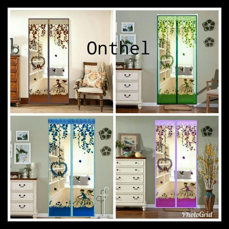 Dolphin - Tirai Pintu Magnet Anti Nyamuk Tirai Gorden Hordeng Magnet Terlaris