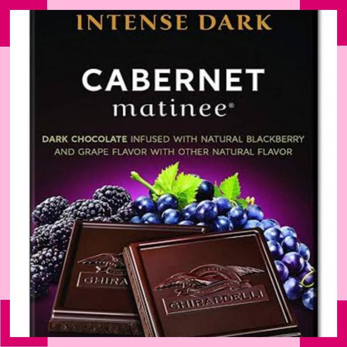 

Ghirardelli Intense Dark Chocolate Cabernet Matinee Blackberry Grape