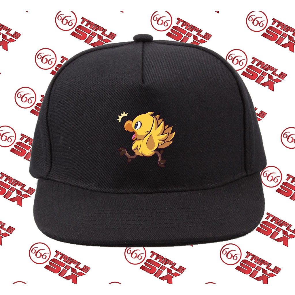 Topi Snapback Cotton Gaming Final Fantasy Chocobo
