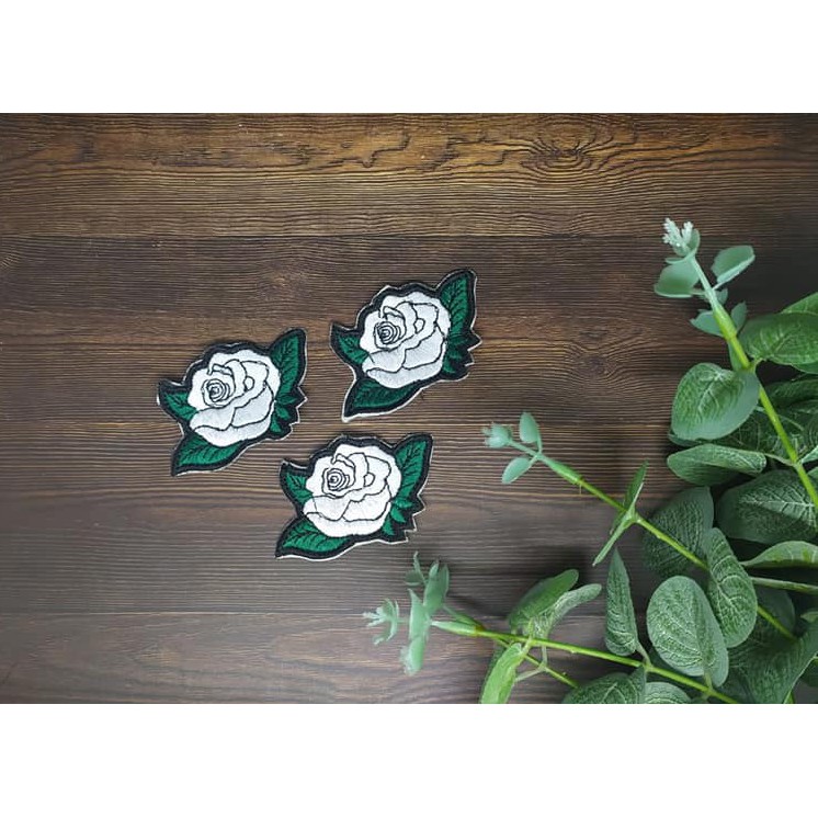 Patch Bordir BUNGA | Patch Bordir BUNGA ROSE