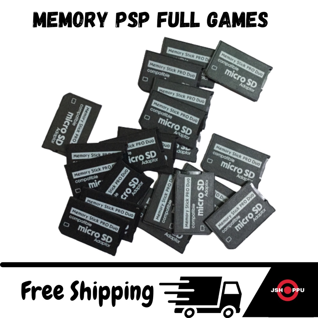 Memory PSP Full Games Photofast Dual Slot Converter Micro SD to Memory Stick Pro Duo Adapter PSP