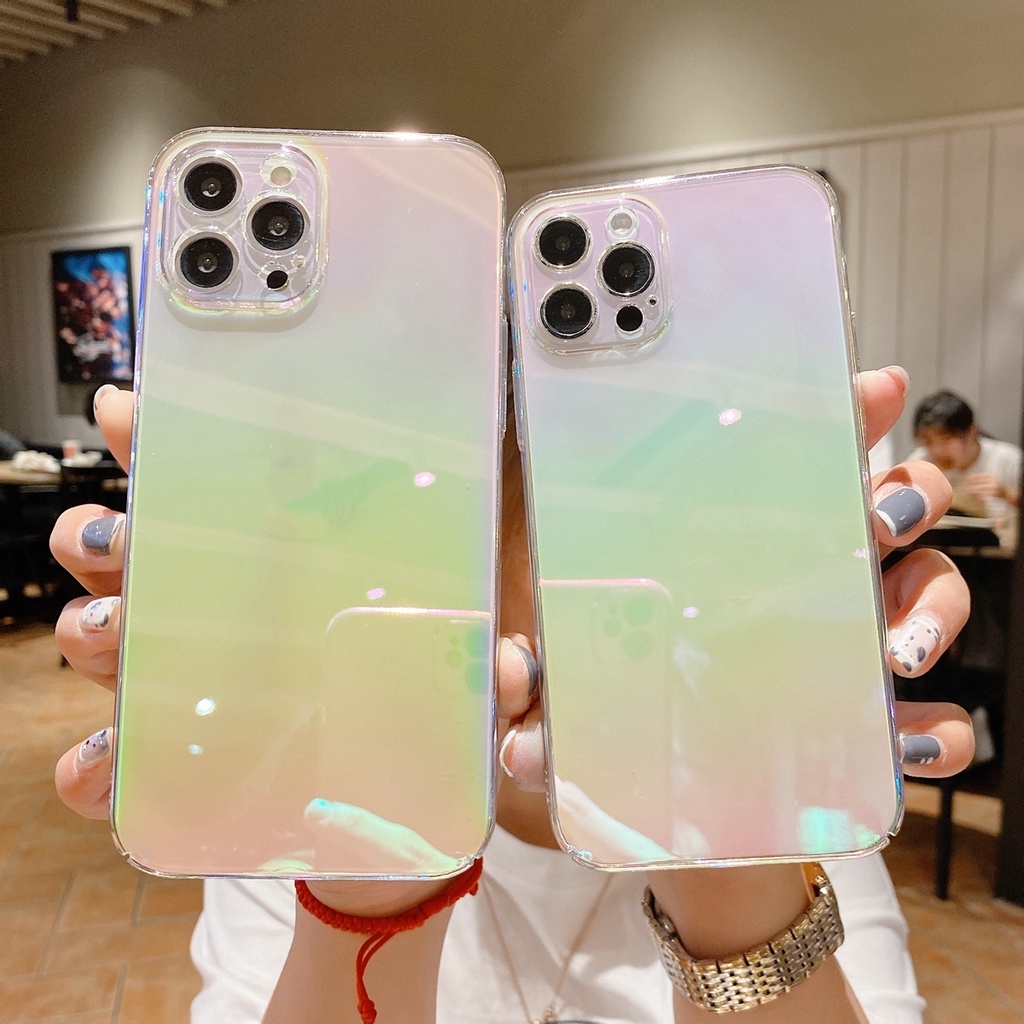 Soft Case Hp Gambar Aurora Untuk Iphone 12 / 11promax / X / Xr / Xs Max / 7 + / 8plus / Se 2020 / 12mini