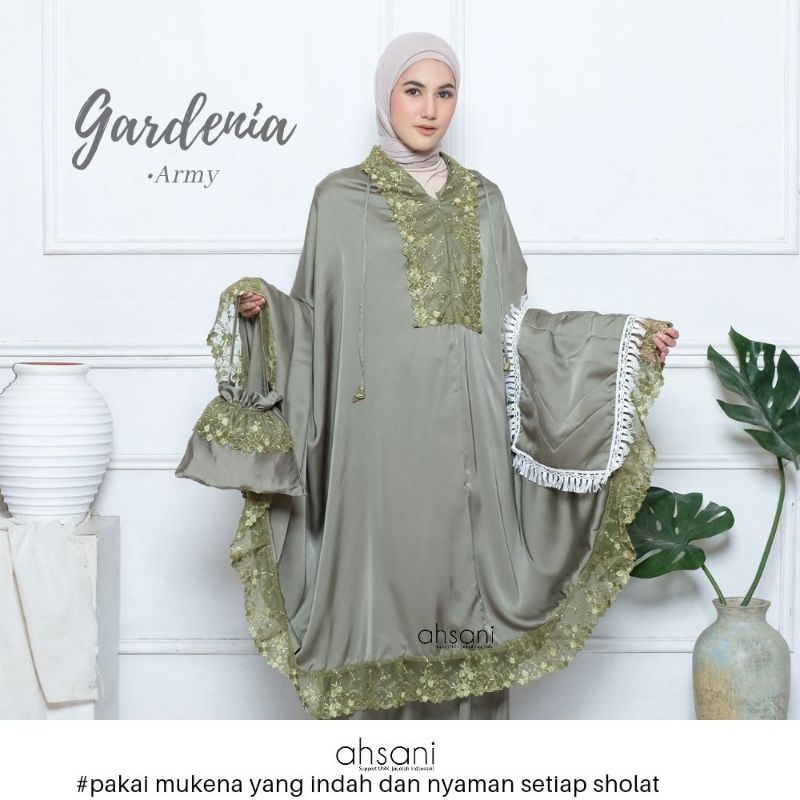 MUKENA 2 IN 1 GARDENIA ARMANI MEWAH AHSANI