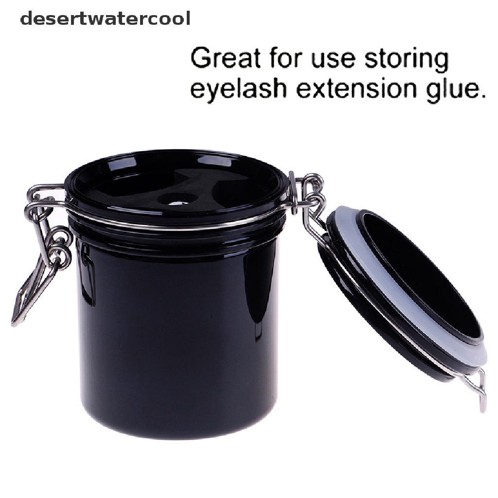 Deid Toples Silinder Penyimpanan Lem Bulu Mata Palsu