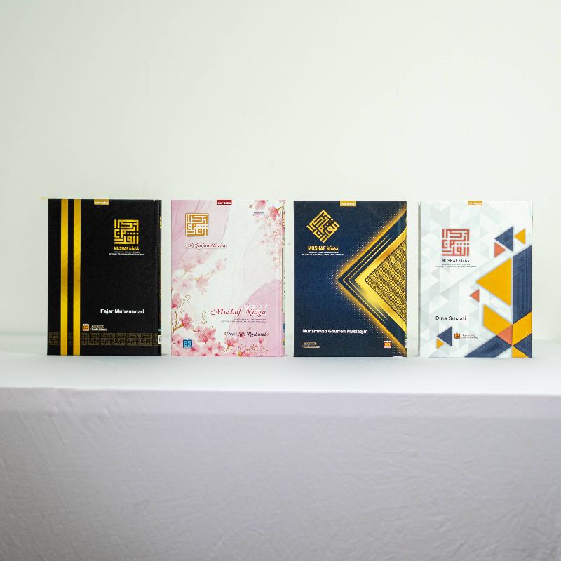 

AL QURAN MUSHAF NIAGA CORDOBA CUSTOM NAMA UKURAN A5/B5 AL QURAN HAFALAN TERJEMAHAN