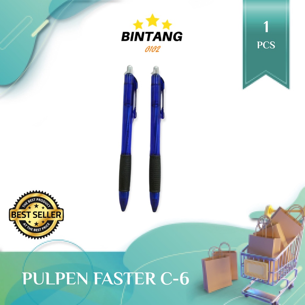 

Pulpen Pena Faster C6 C-6 - Pulpen Cetek