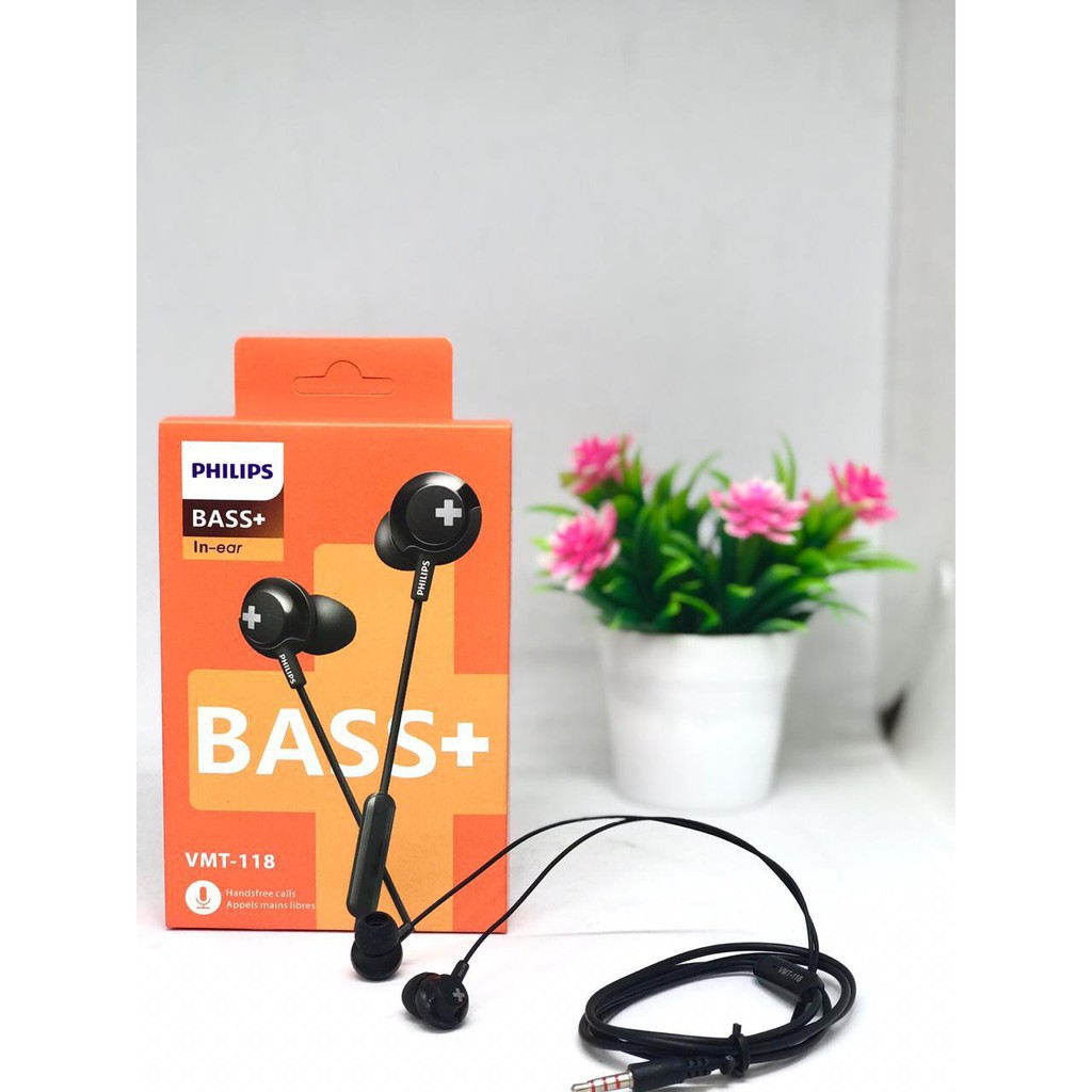 Headset Philips VMT-118/ Handsfree Philips Bass+ In-Ear Ekstra Bass