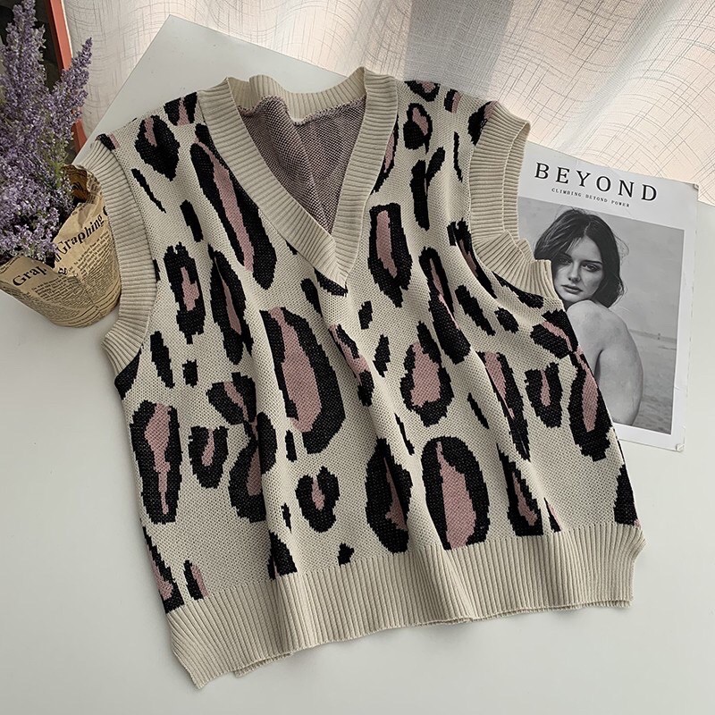 [PO] leopardee vest