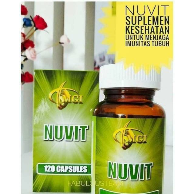 Nuvit MCI vitamin penambah daya tahun tubuh