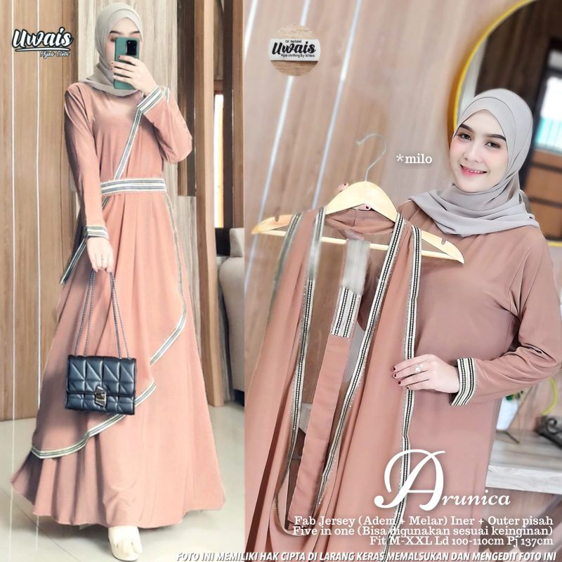 ARUMICA SET GAMIS ORI BERLABEL UWAIS
