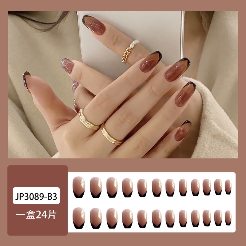 Kuku Palsu 【A30，lem sticker】 Nikah kuku Wedding False Nailart Pengantin Tangan