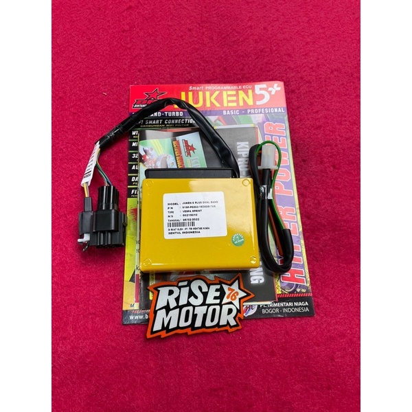 ECU BRT JUKEN 5 PLUS DUALBAND VESPA 150 SPRINT