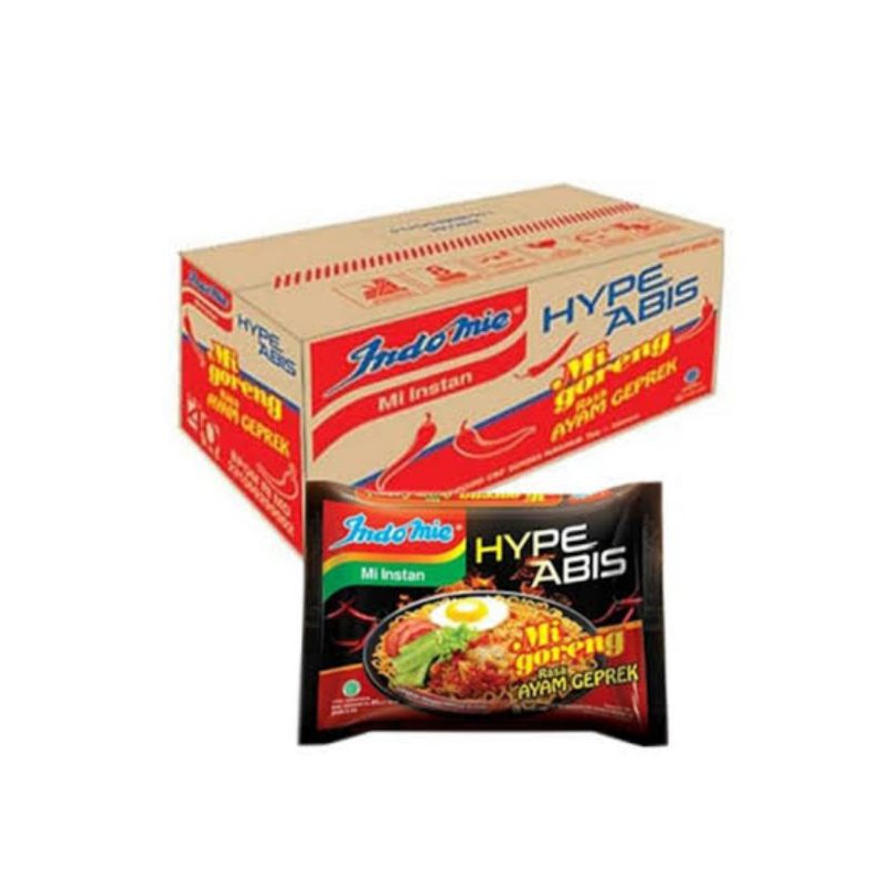 

Indomie Ayam geprek 40 pcs