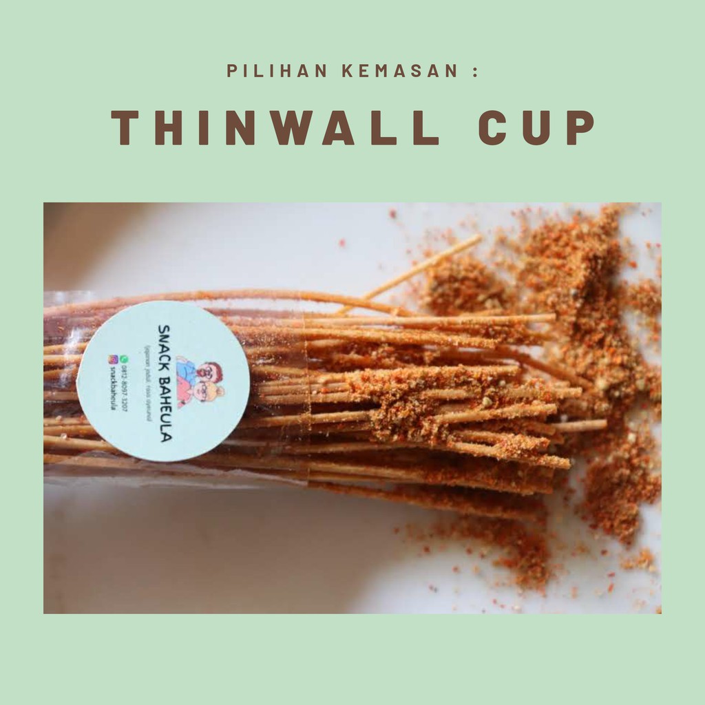 

(BAYAR DITEMPAT) Mie Lidi Kemasan Murah Snack Pedas - Thinwall Cup