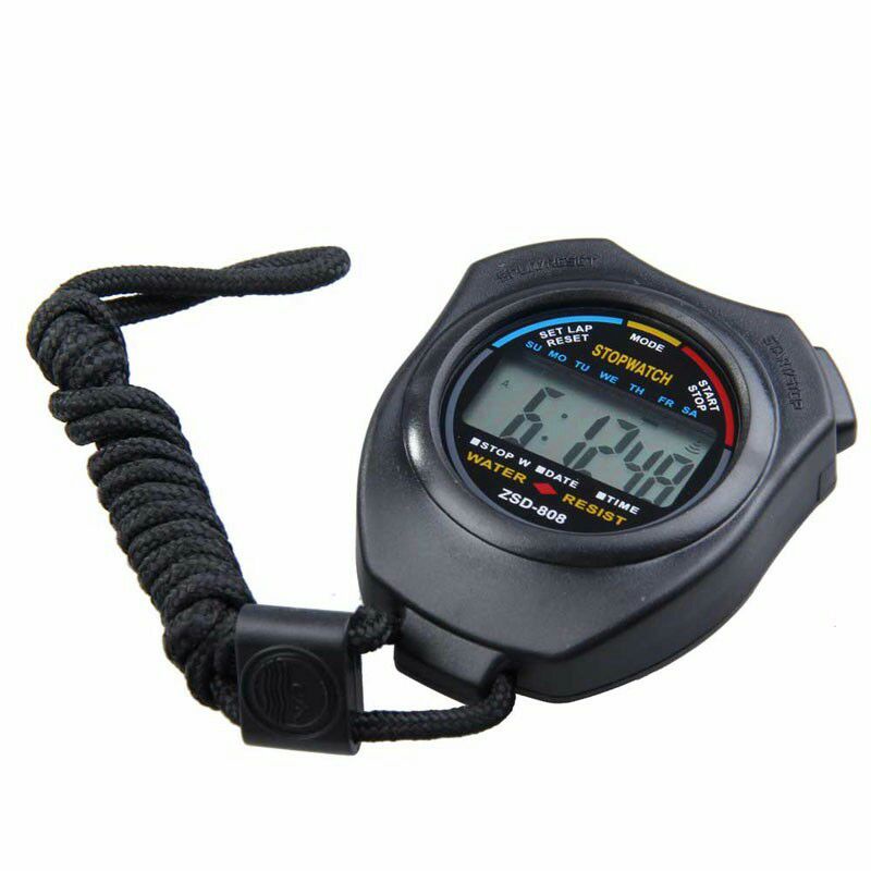 Stopwatch Profesional LCD With Strap TaffSport - ZSD-808