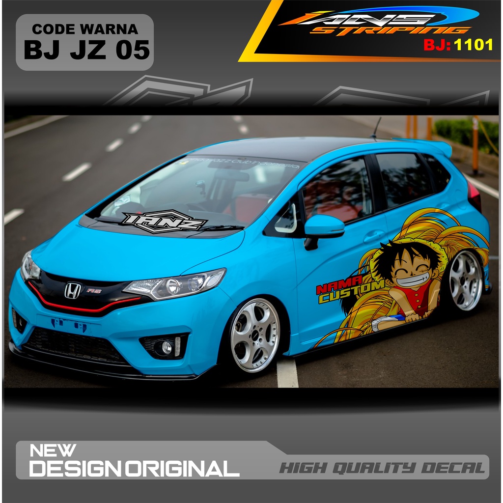 STICKER VARIASI MOBIL JAZZ / STIKER MOBIL BRIO / DECAL STIKER MOBIL SWIFT / STIKER MOBIL TOYOTA / DECAL STICKER MOBIL / STIKER YARIS AYLA