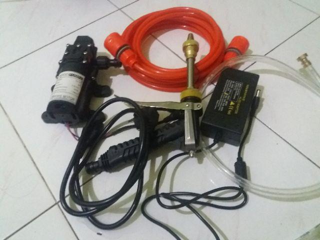 Real Pict Pompa Air Cuci Motor Mobil - Cuci Ac Mini Steam - Mesin Pompa Steam
