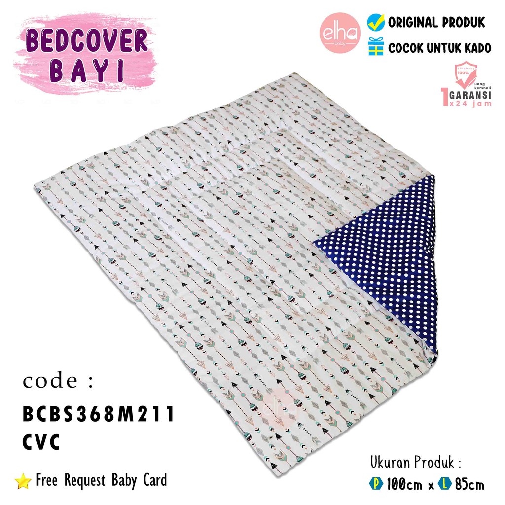 Bed Cover Selimut Baby Perlengkapan Bayi Baru Lahir Baby Bed Set Karakter Cocok Untuk Kado Lahiran-BCBS368M211CVC