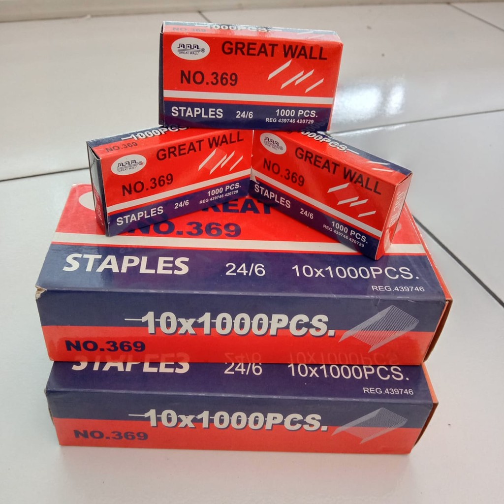 

Isi Staples No. 369