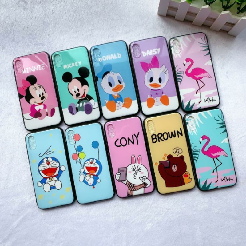 FUZE CASE DISNEY COUPLE REDMI 9 , 9 PRIME , 9A , 9C , 8A , 8