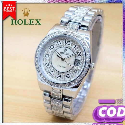 Jam Tangan Wanita Kekinian Anti Air Rantai Murah Mewah Perempuan Arloji Remaja Cewek Jam Tangan Wani