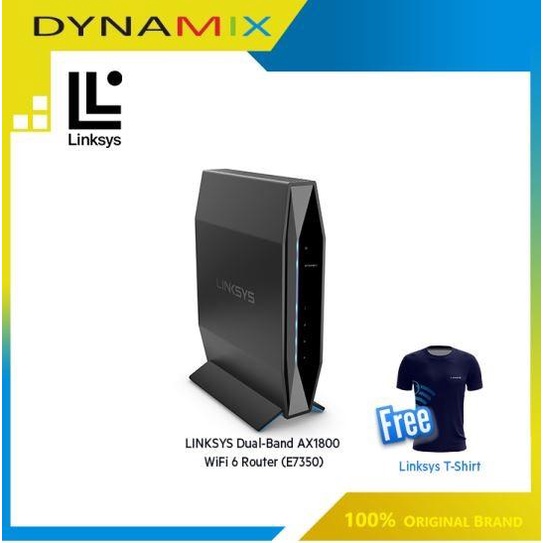 LINKSYS E7350 Dual-Band AX1800 WiFi 6 Router