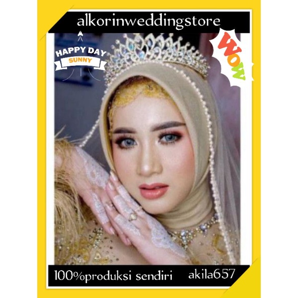 Slayer pengantin akad nikah Slayer pengantin mutiara Slayer pengantin mewah murahLAYER VULL MUTIARA PENGANTIN/ HIJAB PENGANTIN MUTIARA YANG BERKUALITAS