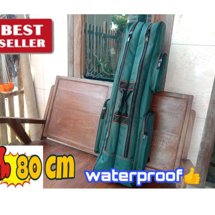 (TERLARIS) TAS PANCING ANTI-AIR 80CM |DUA SLOT /DUA KAMAR |BAHAN TEBAL DAN KUAT DARI KAIN TERPAL TRU