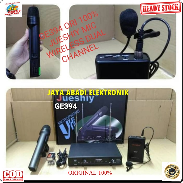 G394 ORIGINAL PEGANG JEPIT MIC WIRELESS DUAL SEPASANG CLIP ON BANDO HEADSET MIK WIRELES KLIP KERAH BAJU SINGLE VOCAL VOKAL AUDIO SOUND SISTEM PANGGUNG STUDIO DJ PRO KANCING MINI PORTABLE SINGLE MIKROPON MIKROPHONE SOUNDBEST MICROPHONE KARAOKE ARTIS PROFES