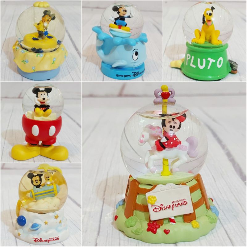 MICKEY MOUSE COLLECTION WATER GLOBE