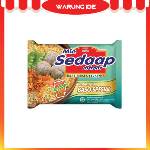

SEDAAP Mie Instan Bakso Spesial Bag 77GR