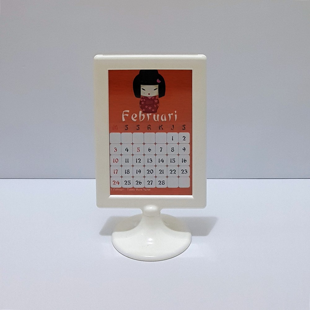 

2019 Frame Calendar Kokeshi