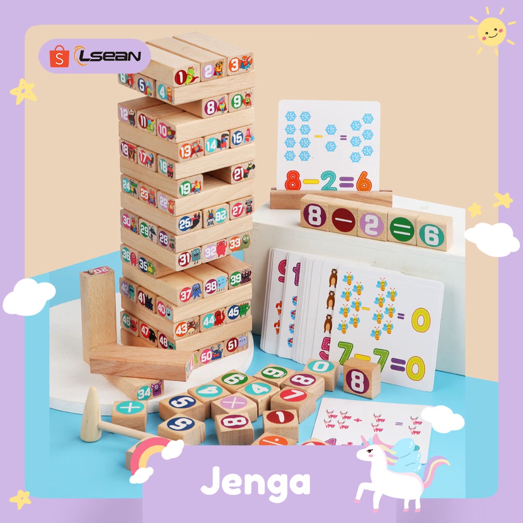 MAINAN STACKING BALANCING GAME/ MAINAN MOTORIK ANAK