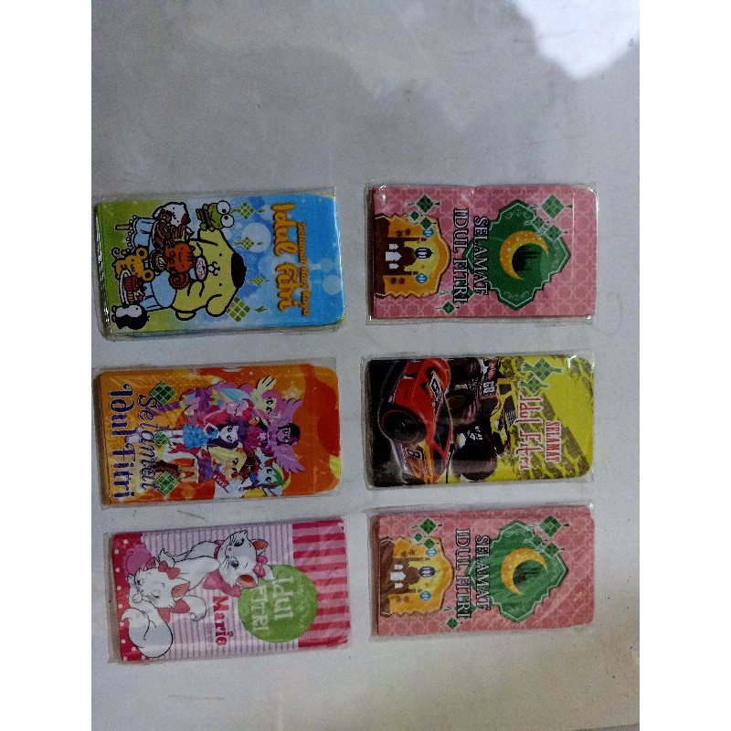 

AMPLOP LEBARAN LUCU UKURAN 10 CM x 5,5 CM